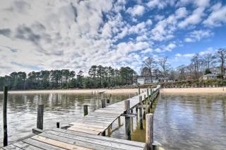 Riverfront Home w/ Private Beach & Dock - 1