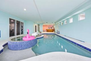 Oceanfront 6BR Indoor Pool Theater Funky Fun - 9
