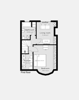 Stylish 1bed flat on the 1st floor maisonette - Mitcham - 8