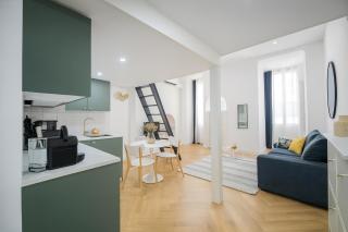 Studio élégant 4 couchages Front de Mer clim Parking privatif Wifi - Nice - 9