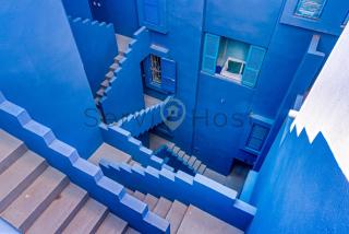 Breathtaking Loft La Muralla Roja, WiFi, 2BR - 4