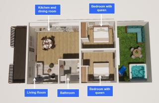 NEW Amazing Urban Oasis Spa-Fire-Deck-Gr8 Deal - 2