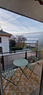 Studio moderne à Évian, lac, port et thermes - 1