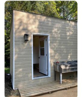 Refuge Fristad - Microchalet Peppar avec spa privé - 3