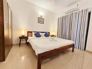 Premium 2BHK Assagao Apartment with Pool, WiFi & Scenic Balcony View - 7