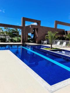 Apt com Piscina e Varanda, 2 quartos c AR Pertinho da Praia de Aruana - 8