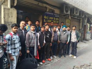 MJ Chawla Homestay double bed attached bathroom room - 9