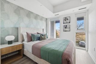 Modern Townhouse Luxe Walk-In Closet- 65 TV - 9