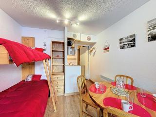 Studio skis aux pieds, balcon sud et wifi, 4 pers, Le Corbier - FR-1-267-332 - 5