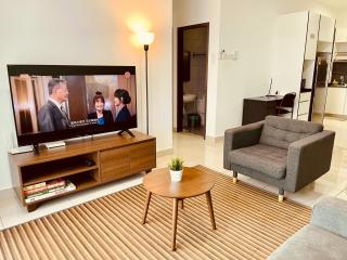 Desaru Central Apartment w Pool,CinemaScreen,Netflix & WiFi - 6