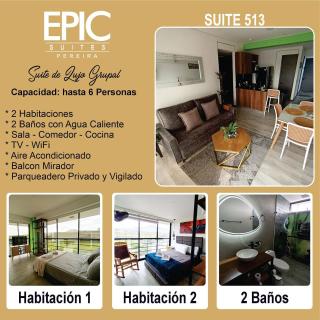 Epic Suite 513 Deluxe Aeropuerto 6P 2Hab - 9