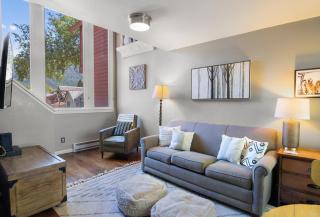 Snowy Peak Views from Living Room, 2 Parking Spaces, Walk to Ski condo - 3