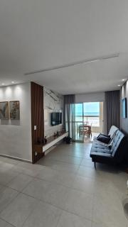 Apartamento em Mongaguá, Pé na Areia, Vista Belíssima! - Mongaguá - 0