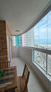 Apartamento em Mongaguá, Pé na Areia, Vista Belíssima! - 9