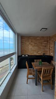 Apartamento em Mongaguá, Pé na Areia, Vista Belíssima! - 7