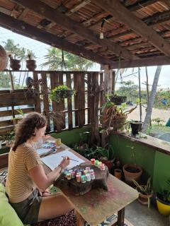 Sadhana on the beach - 3