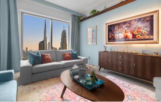 Breathtaking Burj Khalifa Views - Peaceful 2BDR with Dubai Mall Connection - 1