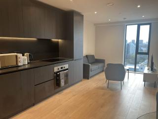Manchester Luxury 1 Bed Flat AO Arena - 0