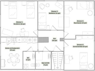 Sonnenhöhe Apartment - Reichartshausen - 4