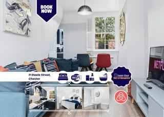 Chester 3 Bed House Perfect for Work Stays - 0