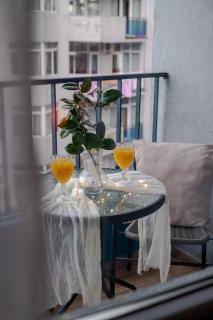 Cozy studio with a balcony and sea view - 9