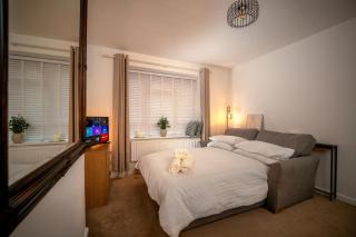 Zone 1 Modern Hoxton Home Kitchen, Living, Bedroom - London - 8