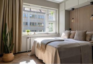 Modernin kaksio keskustassa autopaikalla - 4