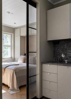 Modernin kaksio keskustassa autopaikalla - 1