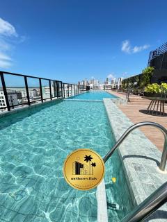 Melhores Flats - Primoroso, perto do mar - João Pessoa - 9