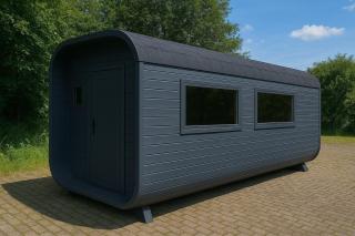 Schlaffass und Tiny House am See, Spa mit Sauna und Hot Tub, angeln, Boot, Natur - 3