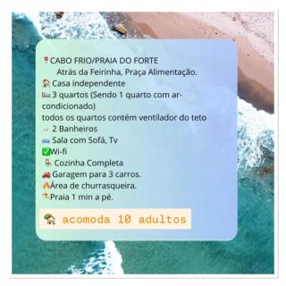 Casa praia do Forte atrás da feirinha - 2