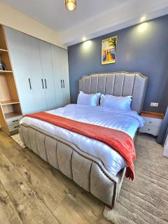 supreme living two bedroom apartment with heated swimming pool fully equipped gym ample parking space children play area and catchy scenic views - 8