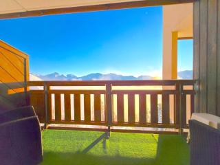 Studio calme avec panorama exceptionnel - Huez - 5