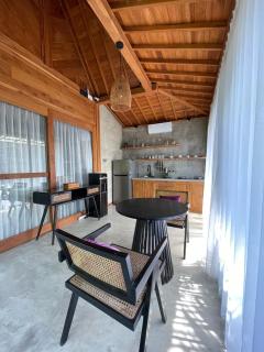 1-Bedroom Wooden Villa in Seseh - 3