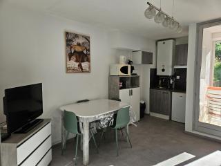 Studio Cabine Clim Wifi Parking Draps - 1 étoile - self check-in possible - 6