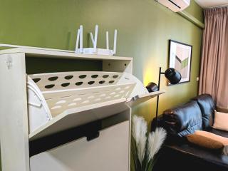 Nirin 2 Queen Bedroom, BTS Punnawithi Udomsuk, Garden view - 2