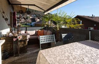 Lake and Mountain View Villa with Whirlpool and Free Parking in Huenibach - Thoune - 3