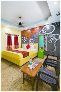 Hotel JK Seaside Inn Near Jagannath Temple - Fully Air Conditioning Deluxe Room - Free Wifie and Parking - Rooftop Sea View Hotel In Puri - 5