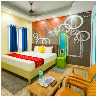 Hotel JK Seaside Inn Near Jagannath Temple - Fully Air Conditioning Deluxe Room - Free Wifie and Parking - Rooftop Sea View Hotel In Puri - 4