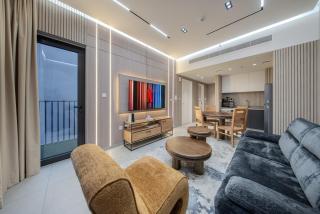 1BR Aljada Poolview Apartment - 2WC - Balcony - Riff - 0