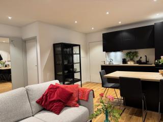 Top Apartment in Kranenburg - central & quiet - terrace and large windows - incl parking, fast WiFi, Box-Spring bed, washer & dryer, Netflix - 8