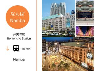 USJまで2駅7分 Guest House anytime 海遊館まで5分,なんば,道頓堀,梅田すぐ,2階建戸建て - 7