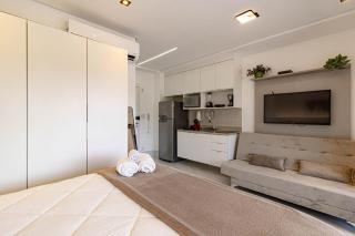 Apartamento moderno no Thera Ibirapuera com varanda e vista livre perto do metro e Congonhas - 8