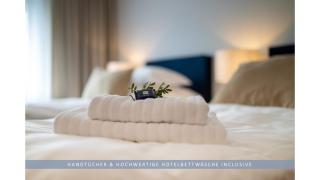 Apartment Leinetal - bester Schlafkomfort in hochwertiger Hotelbettwäsche, 3 Zimmer - große Küche, Duschbad & Parkplatz - 7