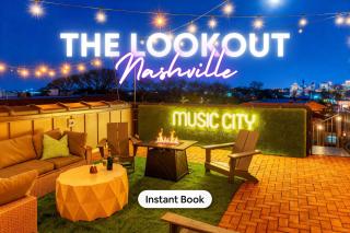 Skyline Views with Double Rooftop Deck & Game Room - 0