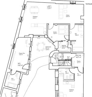 Moderne Familienwohnung nahe PLAYMOBIL FunPark, 2 Schlafzimmer, voll ausgestattet, zentrale Lage in Fürth - 7