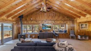 Lakefront Dock Hot Tub Swingset Deck Views Classic Lake House by AvantStay - 5