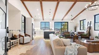 Modern Lodge Near Lake Village Snow Summit Game Room Decks Firepit Views - 5