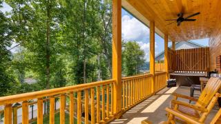 Cabin w Hot Tub Game Room Scenic Smoky Mountain Views Perfect by AvantStay - 5
