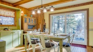 Waterfront Big Bear Cabin w Hot Tub Private Dock Firepit Lakeside on Lagunita - 6